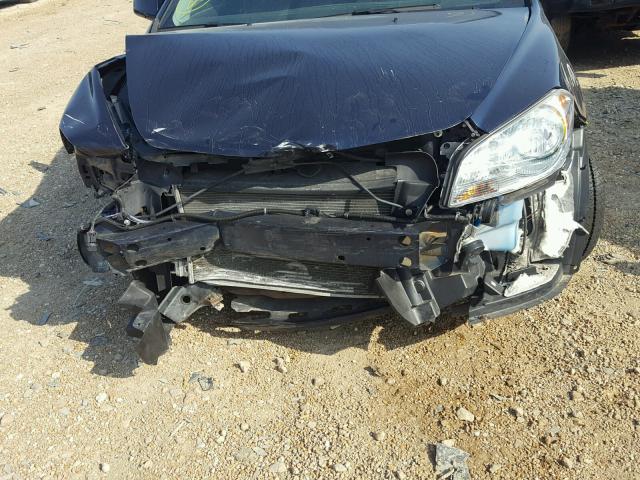 1G1ZH57B68F185192 - 2008 CHEVROLET MALIBU 1LT BLUE photo 9