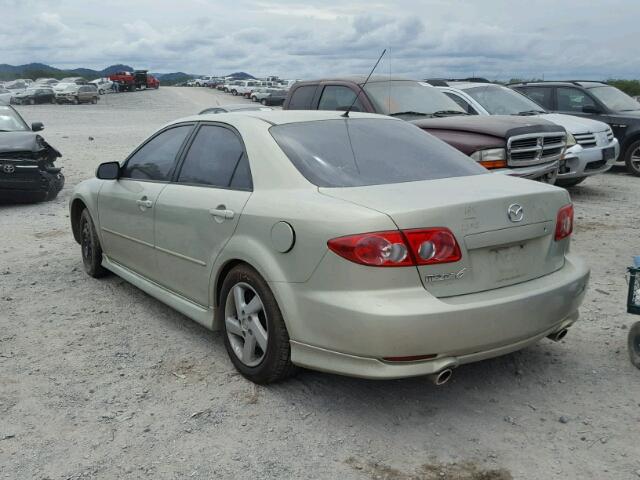 1YVFP80C545N27940 - 2004 MAZDA 6 GOLD photo 3