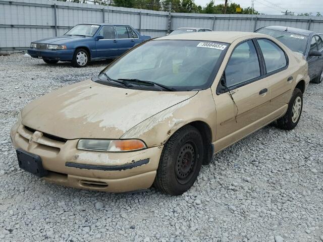 1B3EJ46XXTN140452 - 1996 DODGE STRATUS GOLD photo 2