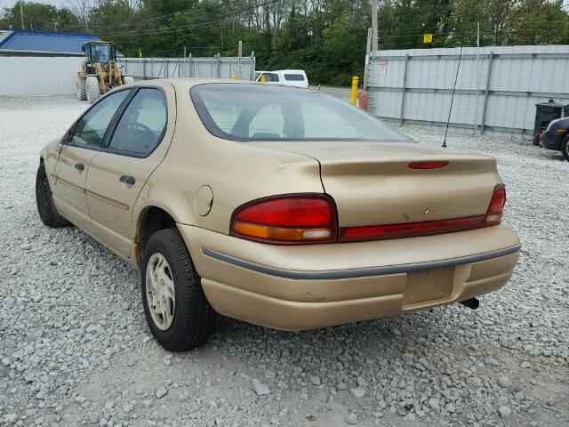 1B3EJ46XXTN140452 - 1996 DODGE STRATUS GOLD photo 3