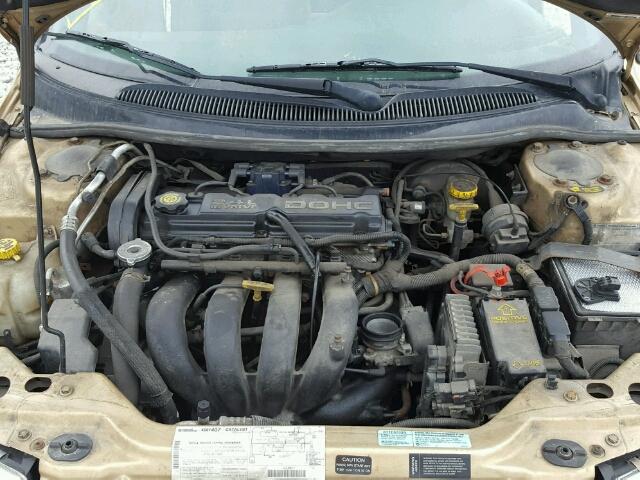 1B3EJ46XXTN140452 - 1996 DODGE STRATUS GOLD photo 7