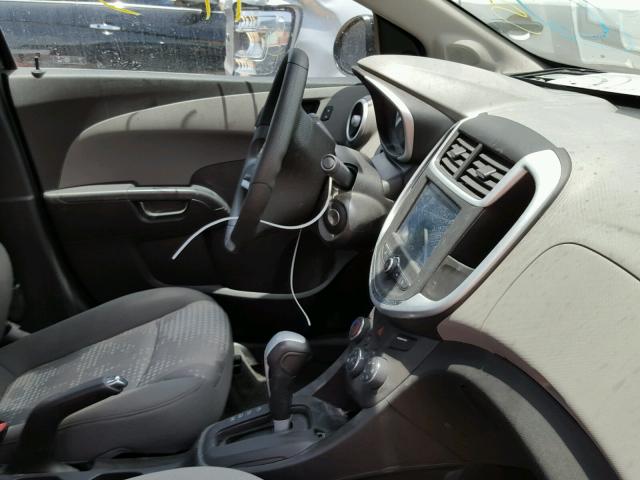 1G1JB5SH6H4148097 - 2017 CHEVROLET SONIC LS BLACK photo 5