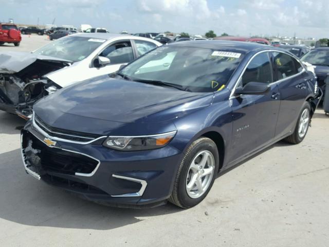 1G1ZB5ST6JF240876 - 2018 CHEVROLET MALIBU LS ლურჯი ფოტო 2