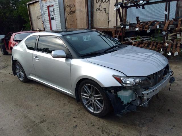 JTKJF5C76B3002516 - 2011 TOYOTA SCION TC 灰色 照片 1