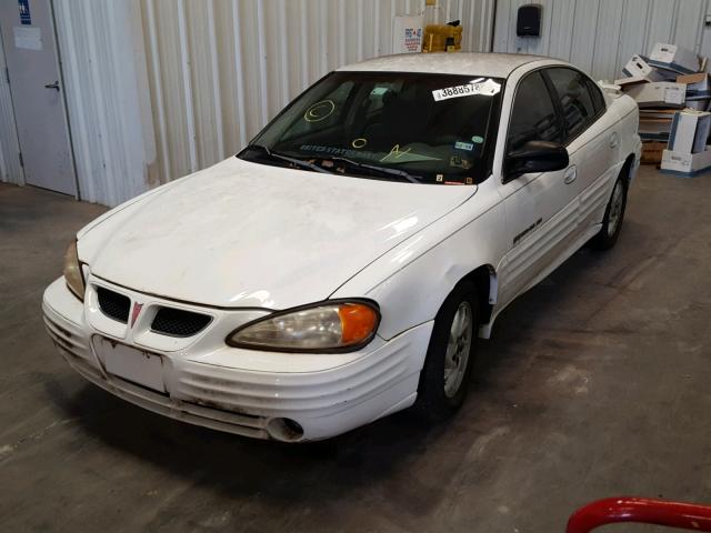1G2NF52T21M625846 - 2001 PONTIAC GRAND AM S 白色 照片 2