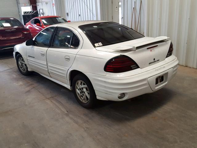 1G2NF52T21M625846 - 2001 PONTIAC GRAND AM S 白色 照片 3