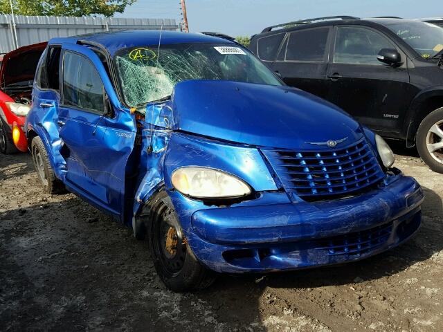 3C4FY48B15T514787 - 2005 CHRYSLER PT CRUISER BLUE photo 1