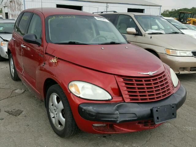 3C4FY58B22T342335 - 2002 CHRYSLER PT CRUISER RED photo 1