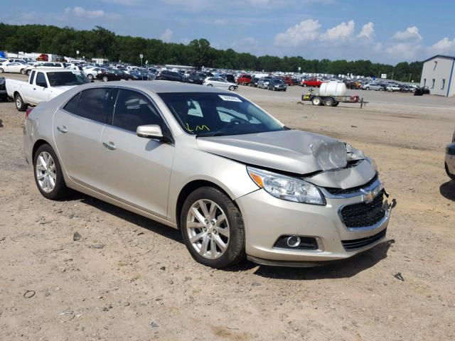 1G11H5SLXEF261134 - 2014 CHEVROLET MALIBU LTZ 金色 照片 1