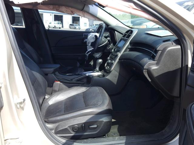 1G11H5SLXEF261134 - 2014 CHEVROLET MALIBU LTZ 金色 照片 5