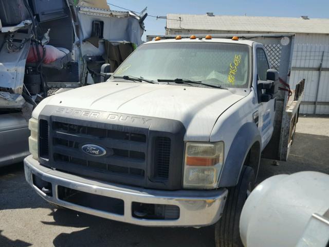 1FDAF46Y69EA24449 - 2009 FORD F450 SUPER WHITE photo 2