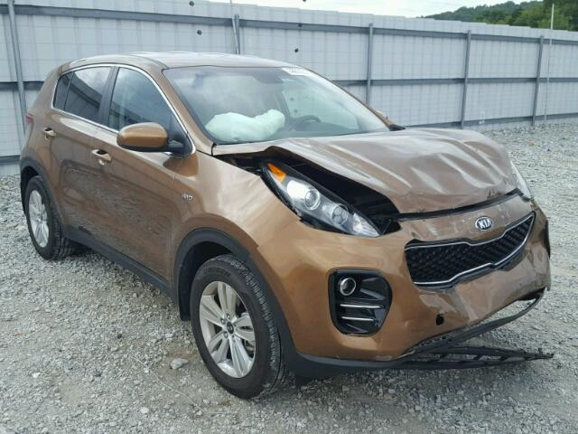 KNDPMCAC7H7221093 - 2017 KIA SPORTAGE GOLD photo 1