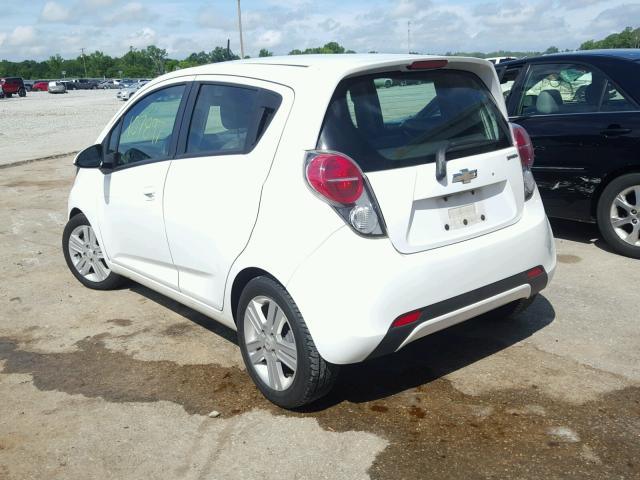 KL8CD6S92DC506247 - 2013 CHEVROLET SPARK 1LT WHITE photo 3