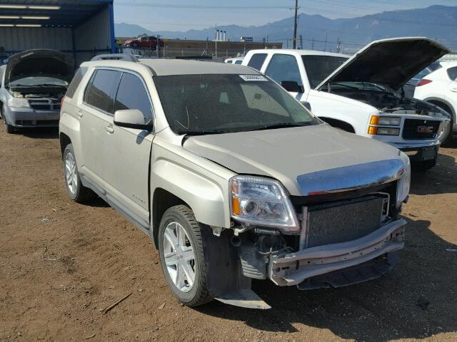 2CTALFEWXA6361034 - 2010 GMC TERRAIN SL BEIGE photo 1