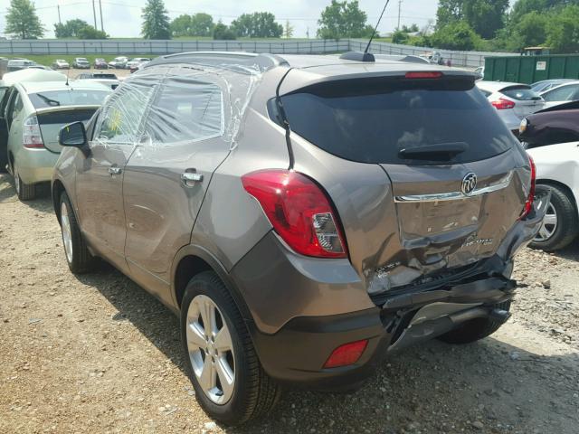 KL4CJFSB3FB063998 - 2015 BUICK ENCORE CON TAN photo 3