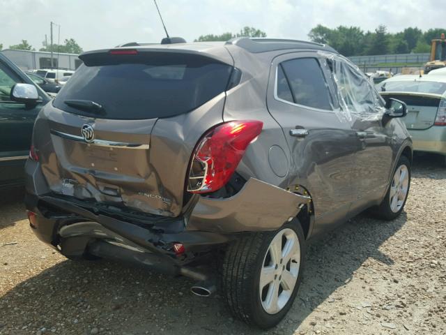 KL4CJFSB3FB063998 - 2015 BUICK ENCORE CON TAN photo 4