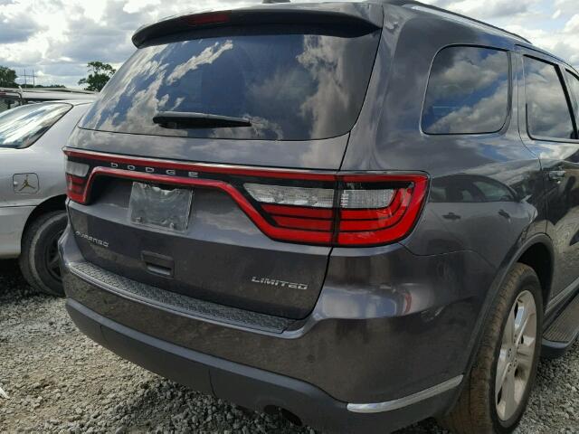 1C4RDHDGXEC360190 - 2014 DODGE DURANGO LI GRAY photo 10