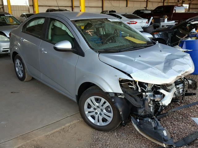 1G1JB5SH1J4112890 - 2018 CHEVROLET SONIC LS 银色 照片 1