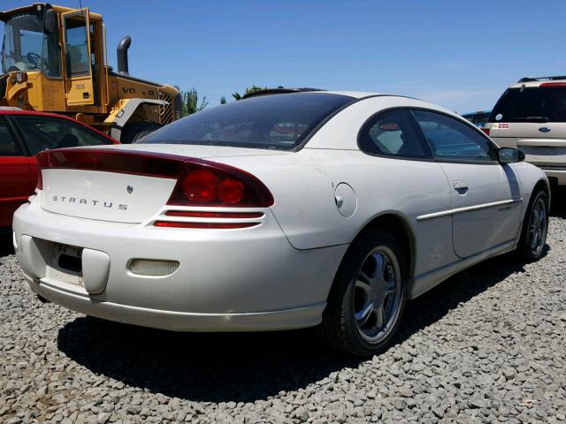 4B3AG52H11E153913 - 2001 DODGE STRATUS R/ CREAM photo 4