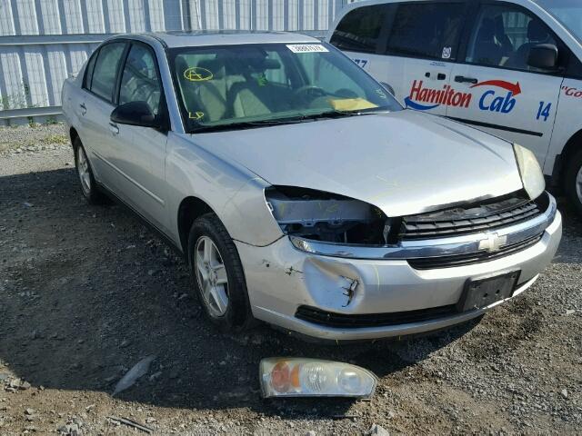 1G1ZT54855F135130 - 2005 CHEVROLET MALIBU LS SILVER photo 1