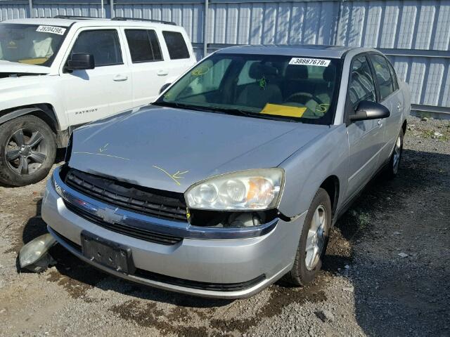 1G1ZT54855F135130 - 2005 CHEVROLET MALIBU LS SILVER photo 2