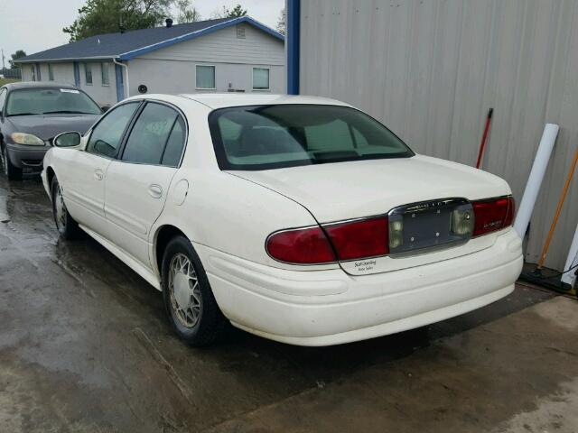 1G4HP52K144144368 - 2004 BUICK LESABRE CU WHITE photo 3