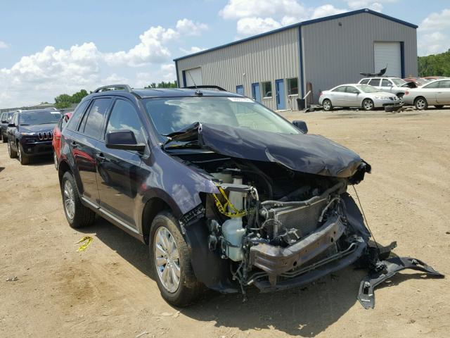 2FMDK49C67BA66251 - 2007 FORD EDGE SEL P BLACK photo 1