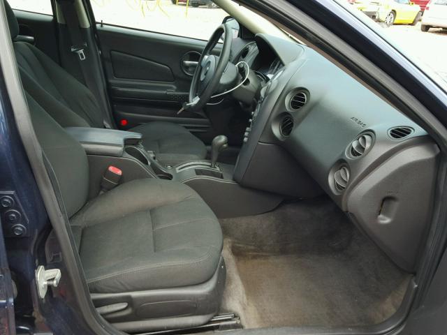 2G2WP552X71181298 - 2007 PONTIAC GRAND PRIX BLUE photo 5