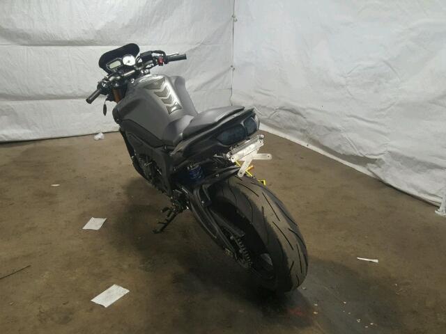 JYARN27E2CA002929 - 2012 YAMAHA FZ8 GRAY photo 3