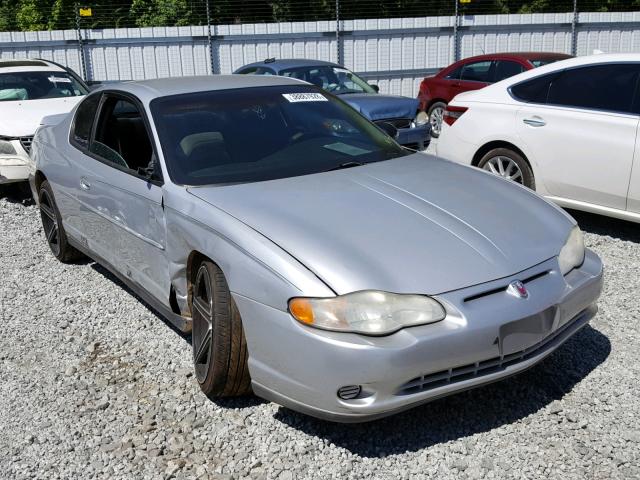 2G1WW12E339155443 - 2003 CHEVROLET MONTE CARL ვერცხლისფერი ფოტო 1