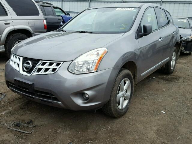 JN8AS5MV8CW398646 - 2012 NISSAN ROGUE S BEIGE photo 2