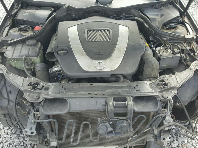 WDBRF52H86F748960 - 2006 MERCEDES-BENZ C GENERATI BLACK photo 7