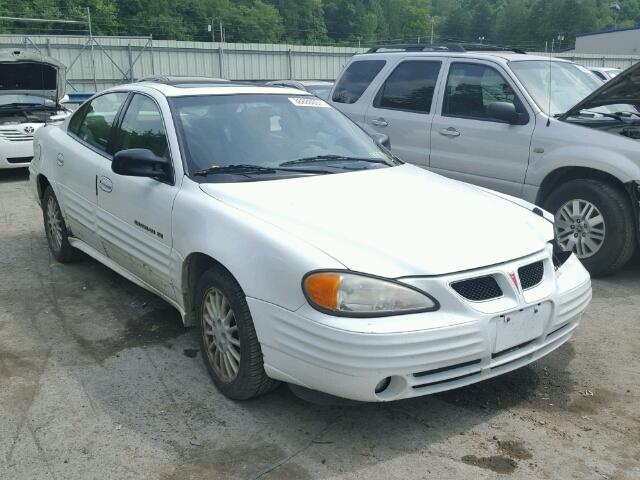 1G2NF52T1YM826874 - 2000 PONTIAC GRAND AM S WHITE photo 1