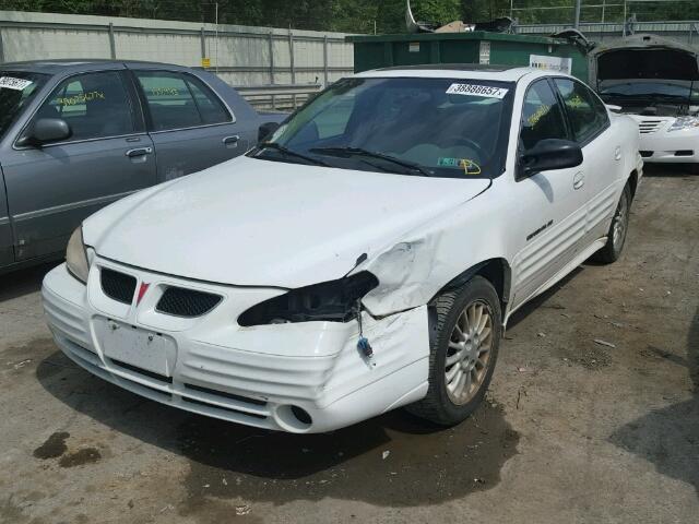 1G2NF52T1YM826874 - 2000 PONTIAC GRAND AM S 白色 照片 2