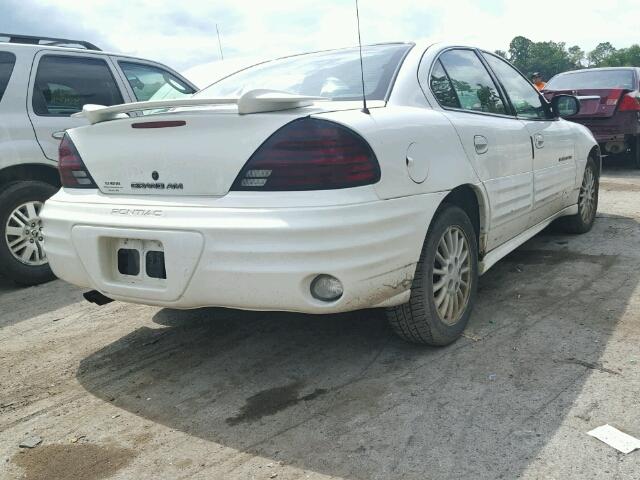 1G2NF52T1YM826874 - 2000 PONTIAC GRAND AM S 白色 照片 4