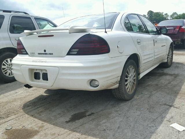 1G2NF52T1YM826874 - 2000 PONTIAC GRAND AM S WHITE photo 4