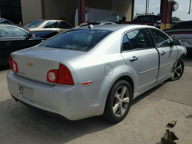 1G1ZD5EU3CF132331 - 2012 CHEVROLET MALIBU 2LT SILVER photo 4