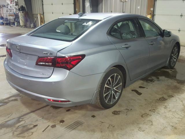 19UUB3F7XFA001954 - 2015 ACURA TLX ADVANC Gümüş foto 4