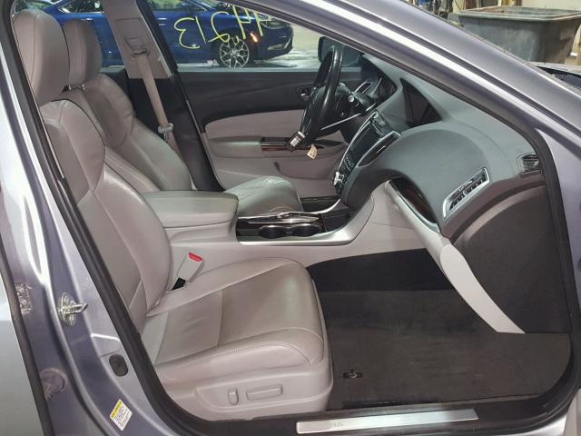 19UUB3F7XFA001954 - 2015 ACURA TLX ADVANC Gümüş foto 5
