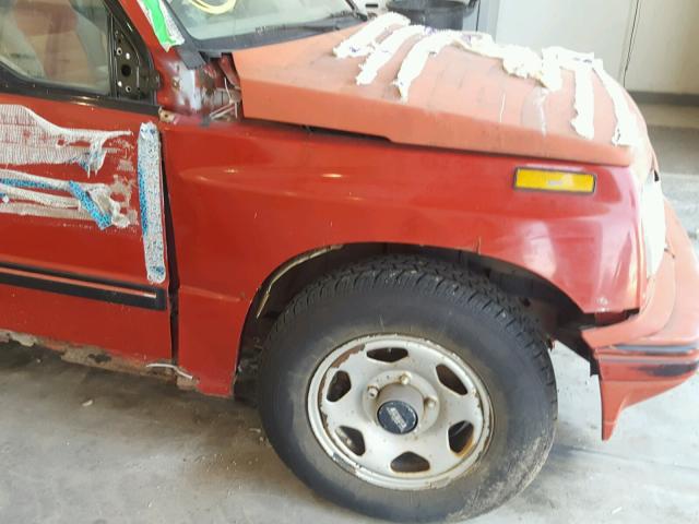 2CNBJ18U8L6228743 - 1990 GEO TRACKER RED photo 9