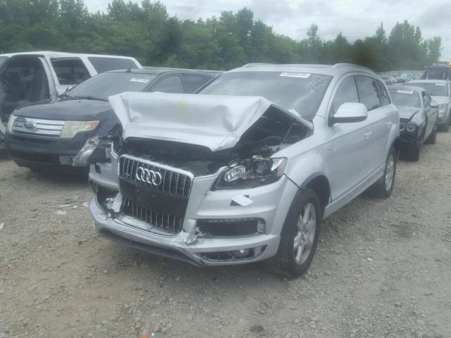 WA1DGAFE7DD015898 - 2013 AUDI Q7 PRESTIG SILVER photo 2