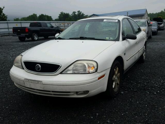 1MEFM55S5YA613399 - 2000 MERCURY SABLE LS P WHITE photo 2