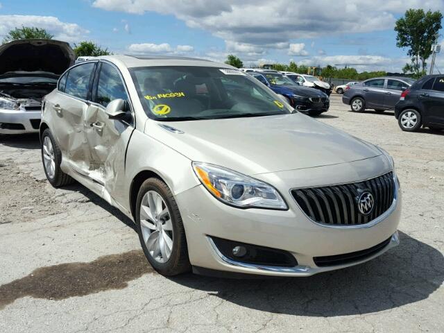 2G4GK5EX0G9140234 - 2016 BUICK REGAL TAN photo 1