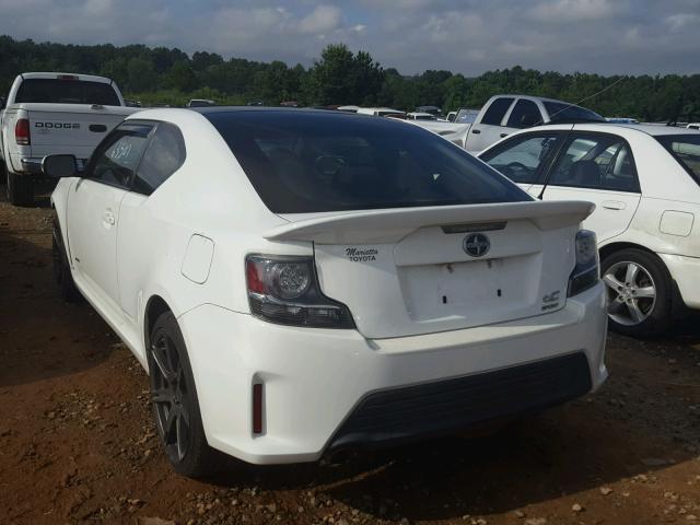 JTKJF5C78E3076346 - 2014 TOYOTA SCION TC 白色 照片 3