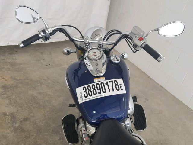 JYAVM01E2AA135668 - 2010 YAMAHA XVS650 A BLUE photo 5