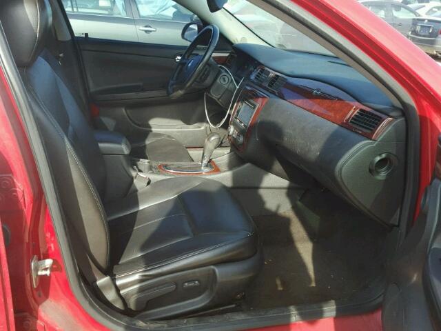 2G1WT58KX81323968 - 2008 CHEVROLET IMPALA LT RED photo 5