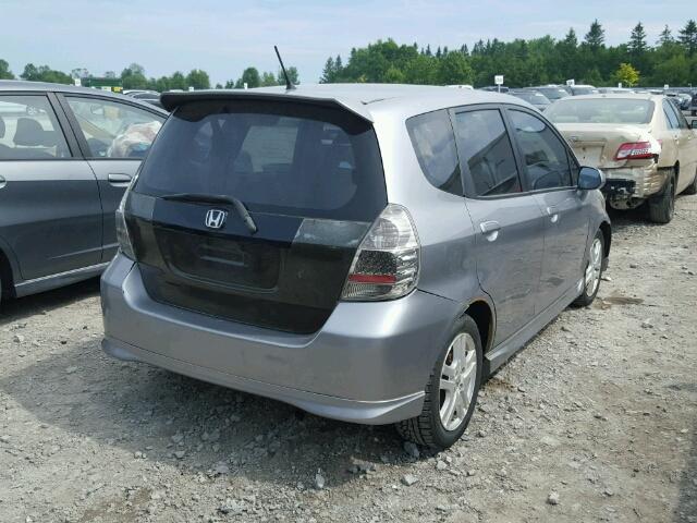 JHMGD38697S810009 - 2007 HONDA FIT S 灰色 照片 4