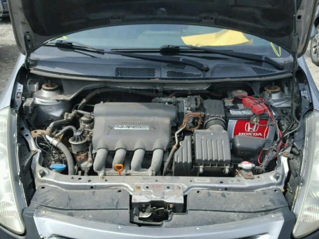 JHMGD38697S810009 - 2007 HONDA FIT S 灰色 照片 7