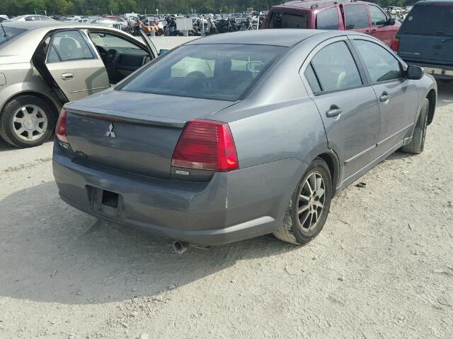 4A3AB46F05E008267 - 2005 MITSUBISHI GALANT ES/ GRAY photo 4