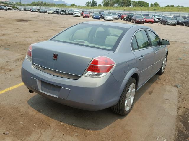 1G8ZS57N07F235595 - 2007 SATURN AURA XE GRAY photo 4